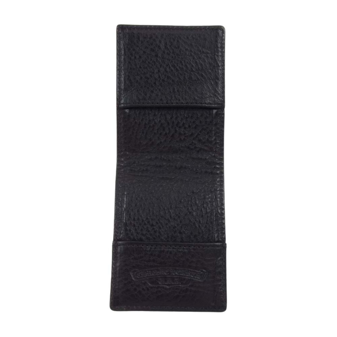 インボイス原本有 クロムハーツ CHクロス パッチ レザー メモホルダー