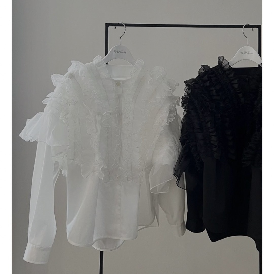 rosy monster Vienetta blouse ホワイト