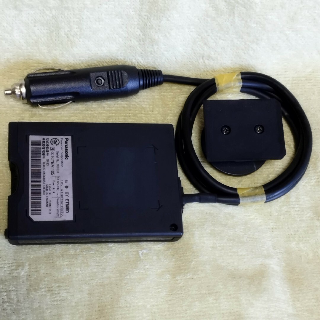 Panasonic - 軽セットアップ 一体型ETC パナソニック CY-ET809D シガー