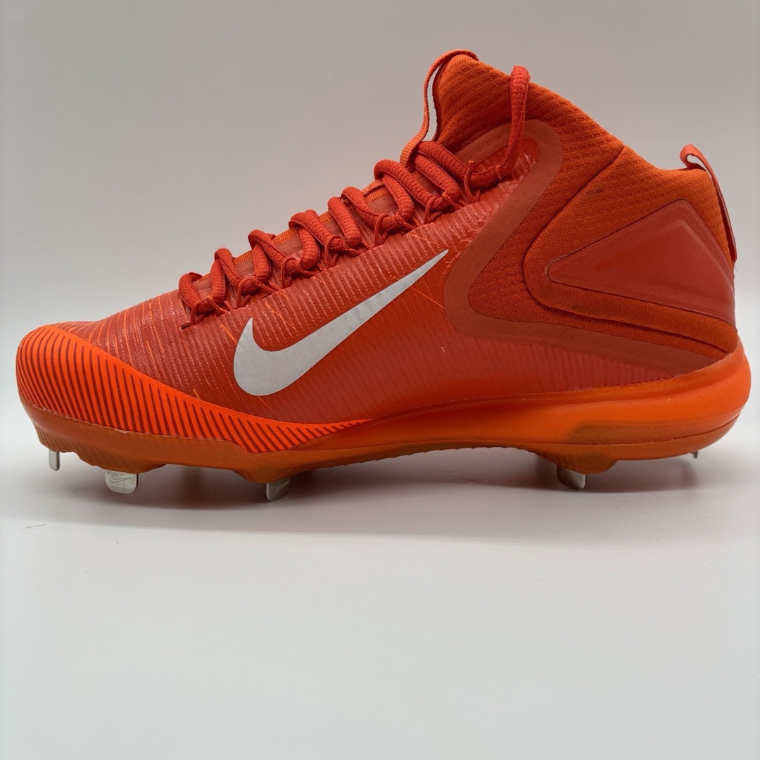 NIKE - NIKE 野球 スパイク トラウト オレンジ 金具 27.5㎝ ミドル