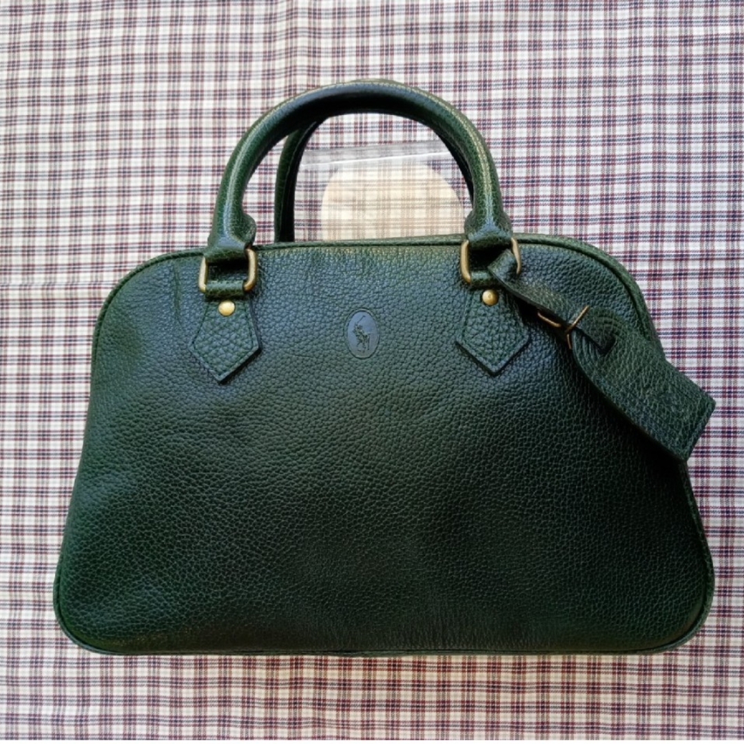 POLO RALPH LAUREN - Polo Ralph Lauren グリーンカラー ミニボストン