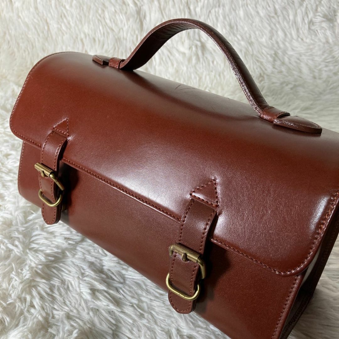 MARGARET HOWELL - 美品 マーガレットハウエル レザー 本革 樽型