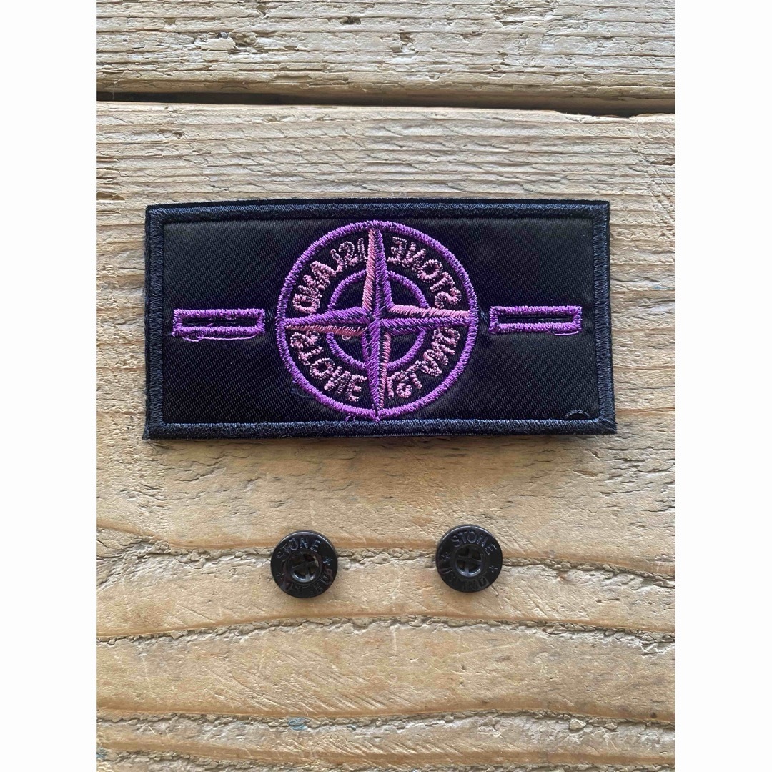 STONE ISLAND - ストーンアイランド ワッペン ボタン付きの通販 by