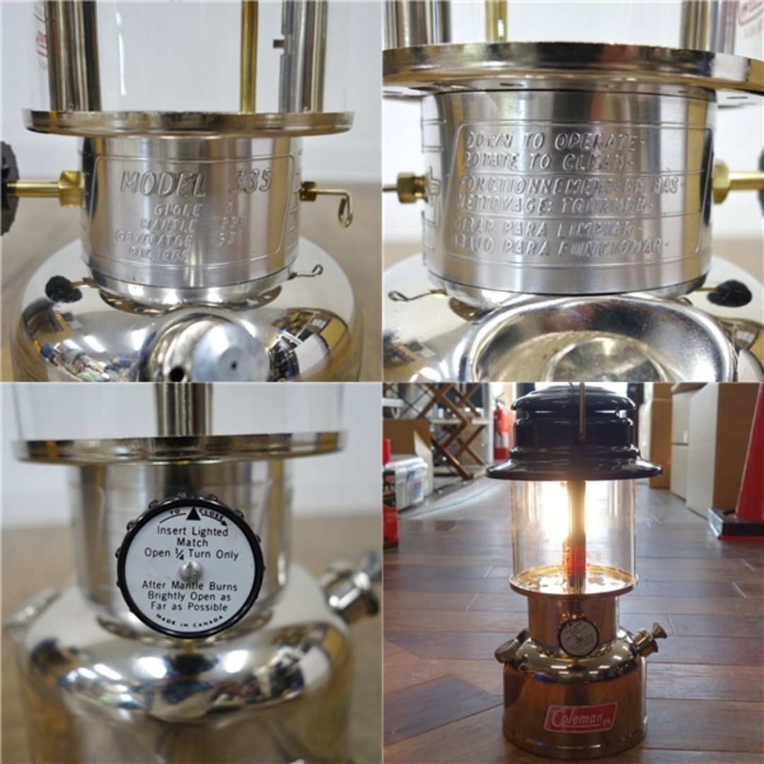 コールマン Coleman ワンマントルランタン 335 CANADA カナダモデル