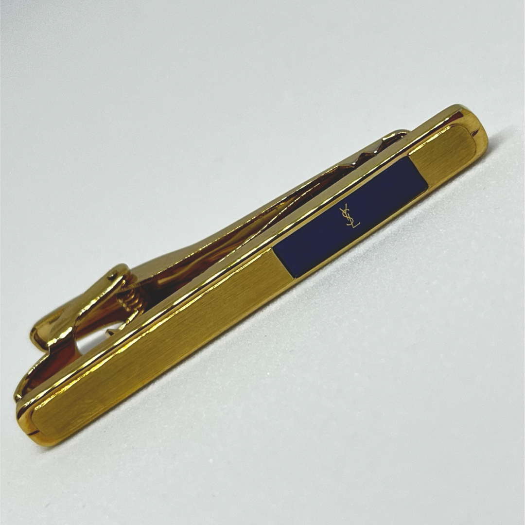 Yves Saint Laurent - イブサンローラン ネクタイピン ゴールド ロゴ