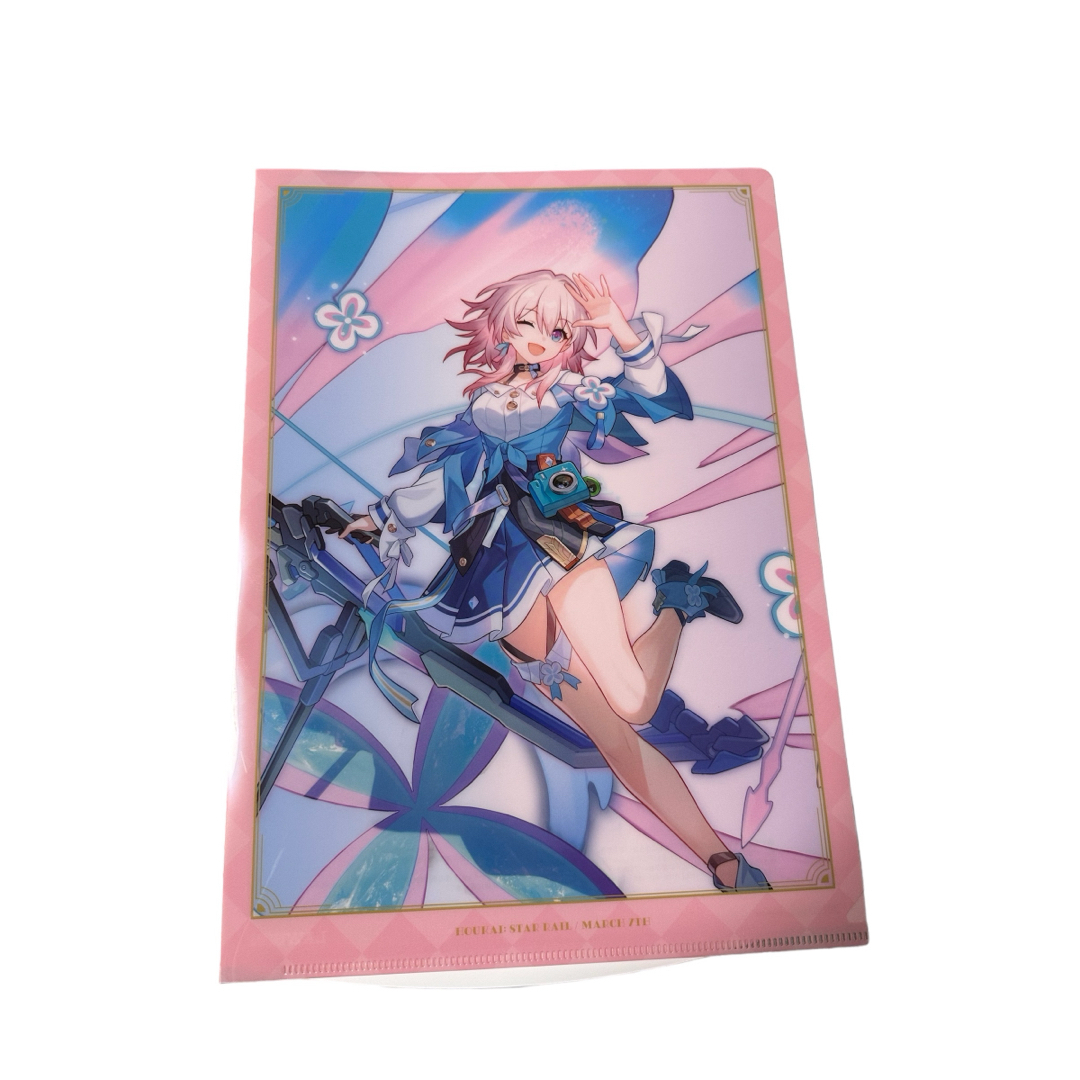崩壊スターレイル スタレ クリアファイル コンプ3セット ダース 森永