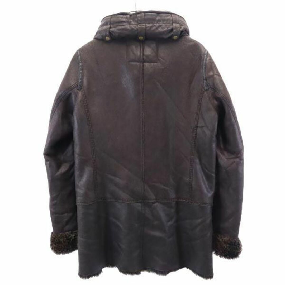 ARMANI JEANS - アルマーニジーンズ フェイク レザージャケット USA 4