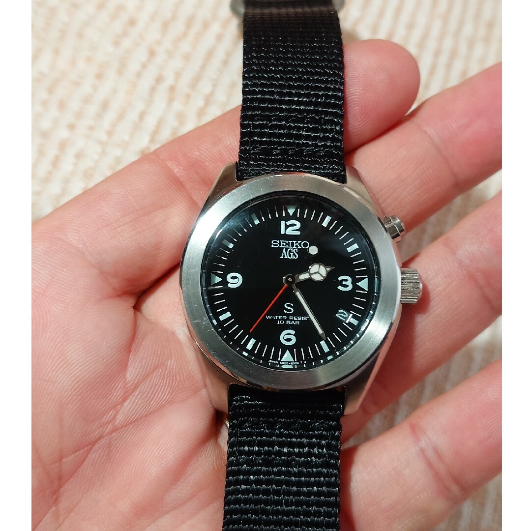 SEIKO セイコー 腕時計 AGS SUS 5M22-6C30