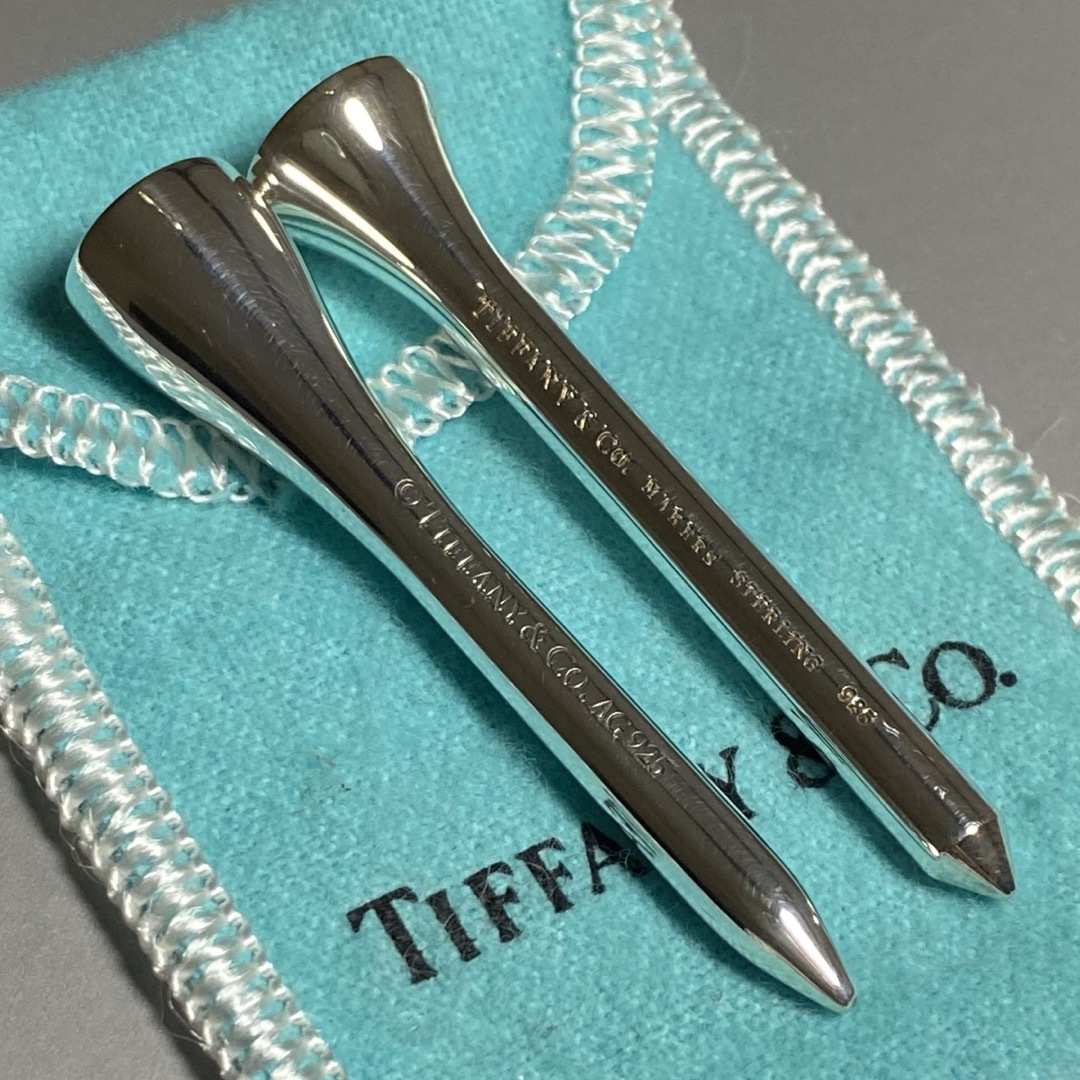 Tiffany & Co. - ティファニー ゴルフティー2種2本 Ag925 シルバーの