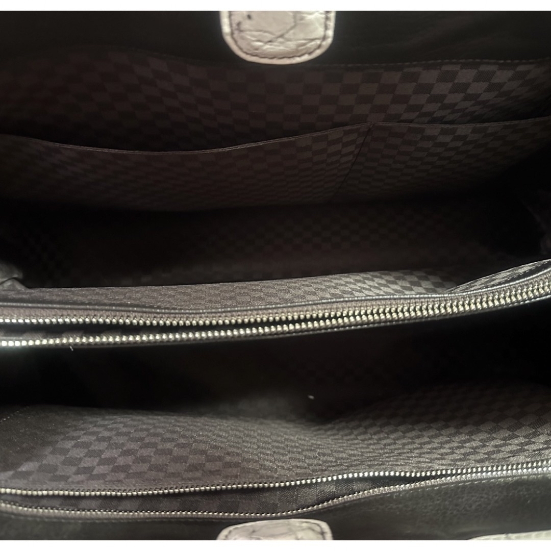 🌹極美品🌹JRA認定 クロコダイル目地染ボストン🌹トートバック、大きめ