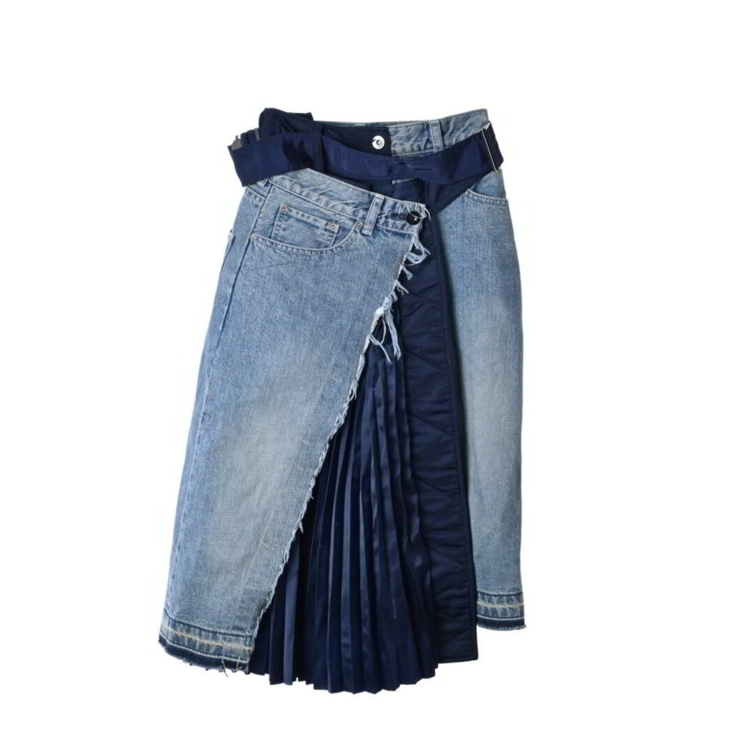 sacai - Sacai ドッキング デニムスカートの通販 by CYCLE HEARTS