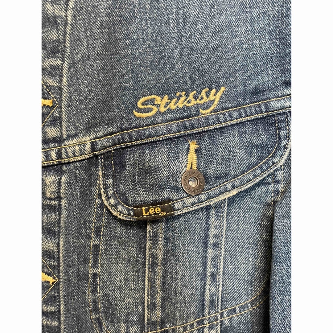 STUSSY - stussy lee コラボ ジージャン コーデュロイ デニム