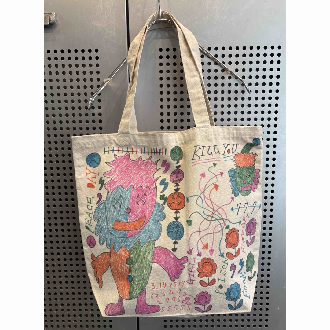 トートバック リメイク リメイクバック カラフル 派手 個性派の通販 by