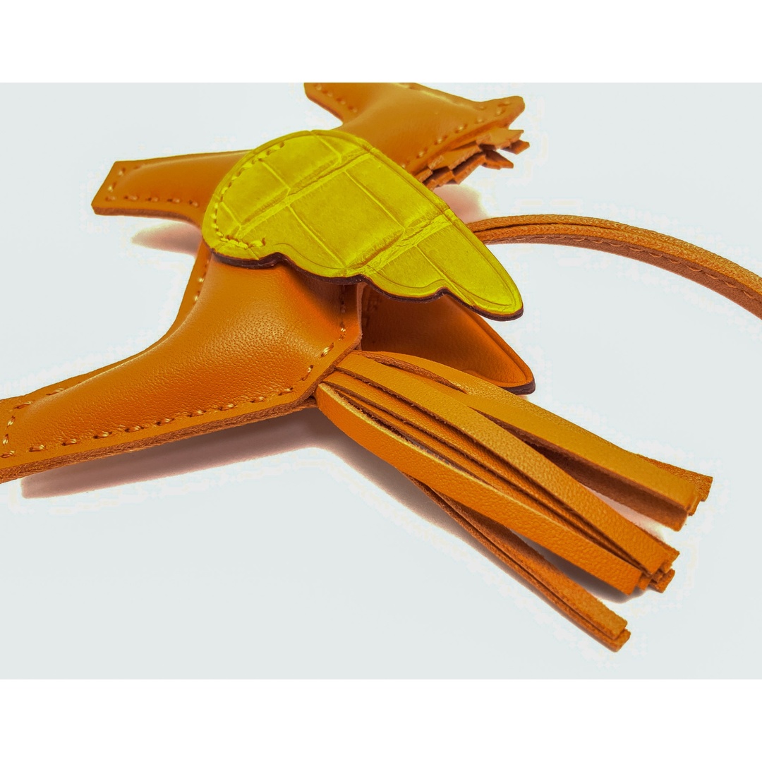 HERMES - HERMES エルメス クロコダイル ロデオチャーム ペガサスPM