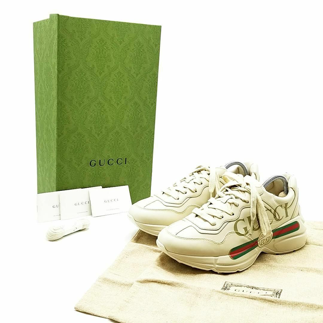 GUCCI - 美品 グッチ GUCCI スニーカー シェリーライン 03-24042101の