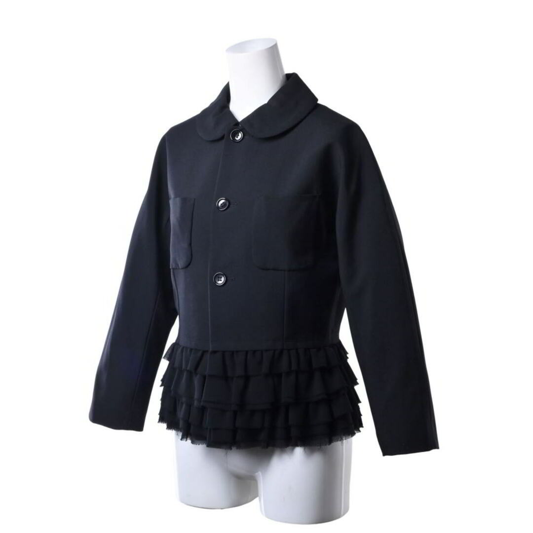 COMME des GARCONS - COMME des GARCONS 丸襟 ウールギャバ ジャケット