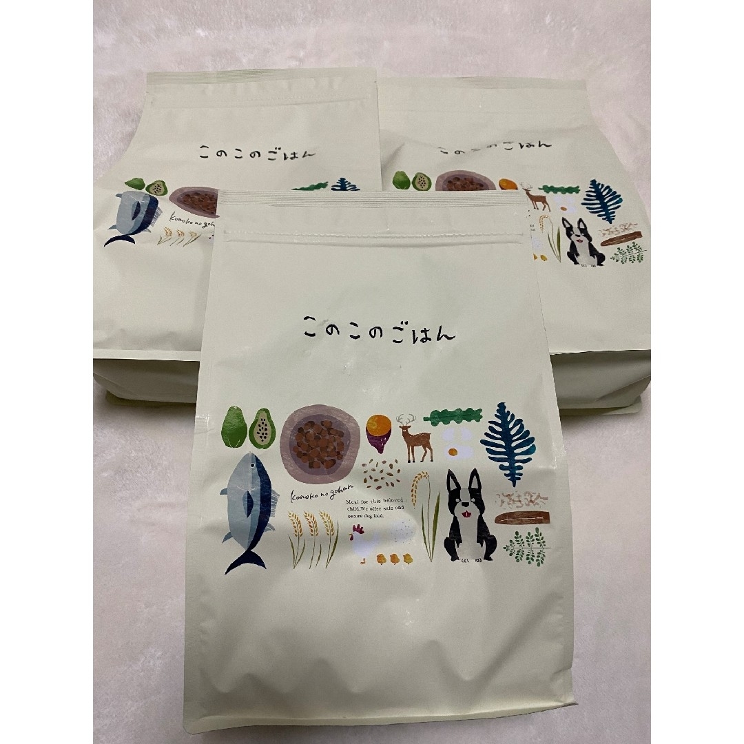 このこのごはん 1kg 3袋 【公式通販】