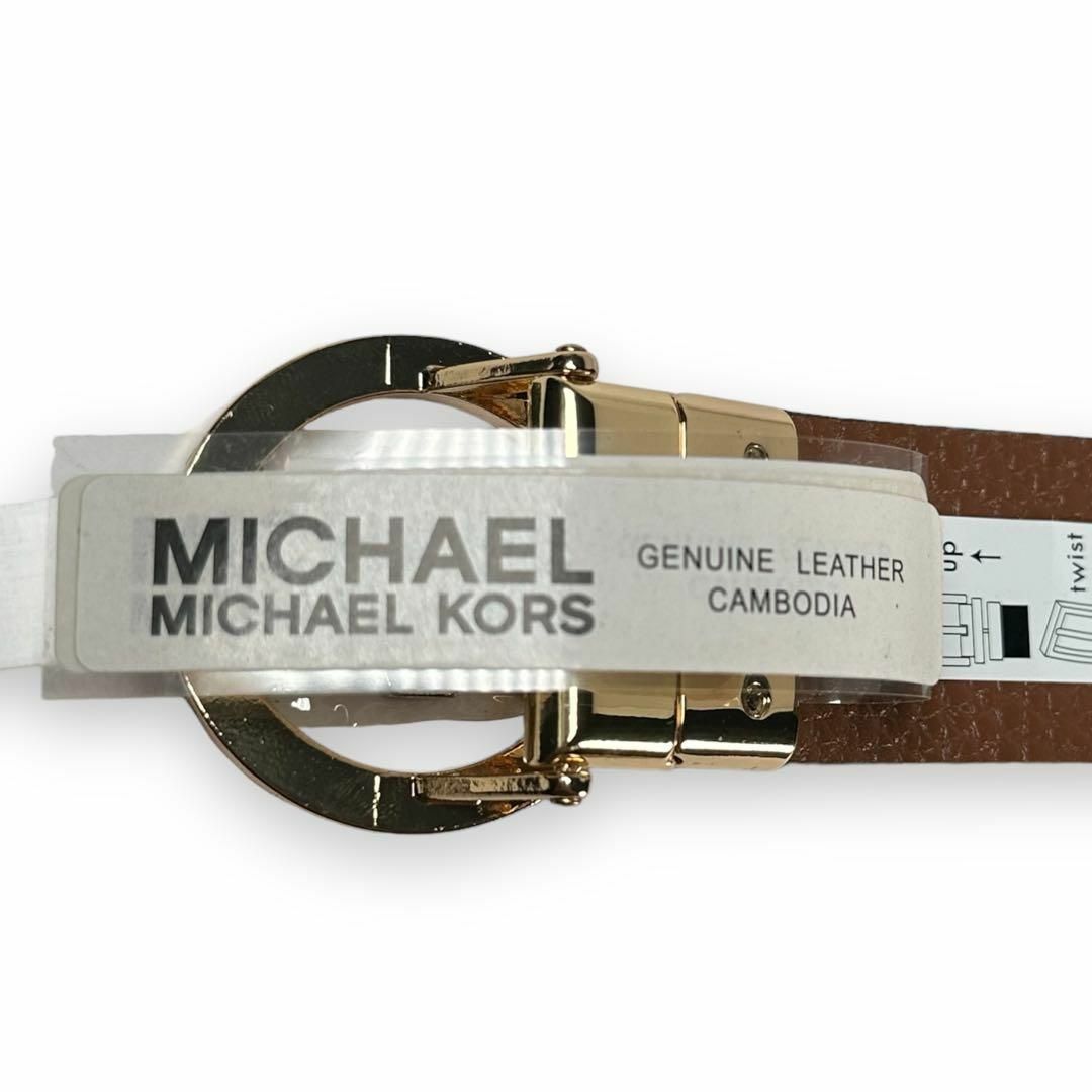 MICHAEL KORS - 新品 マイケルコース リバーシブルベルト US XL MKロゴ