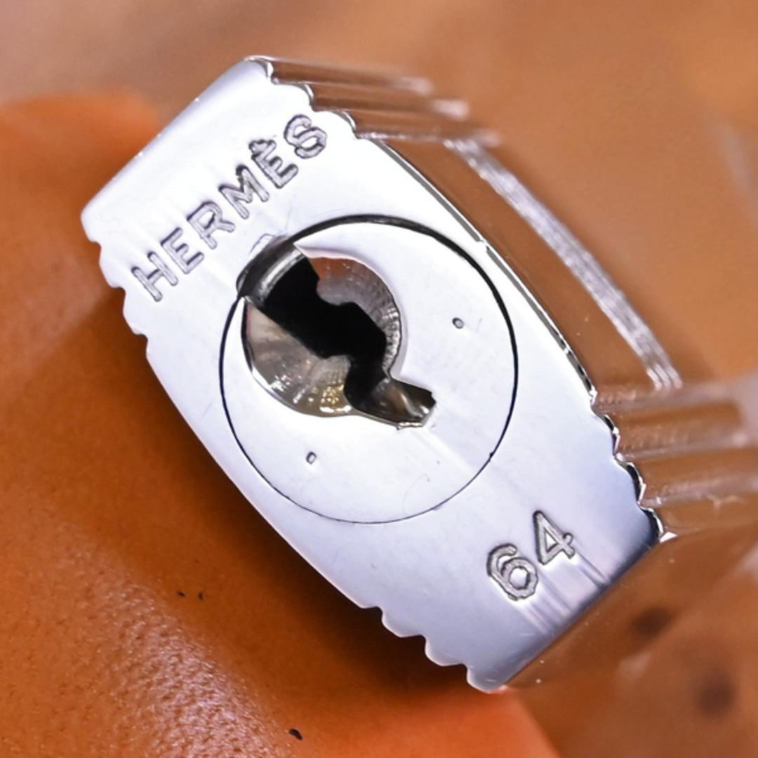 HERMES - 本物 極上品 エルメス 純正品 シルバー カデナ パドロック 鍵