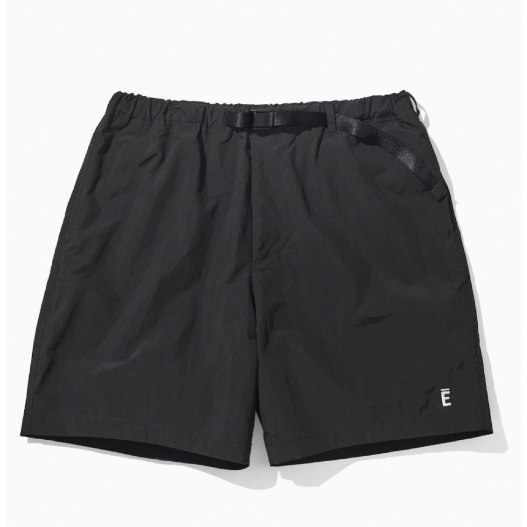 ENNOY NYLONSHORTS BLACK ナイロンショーツ L