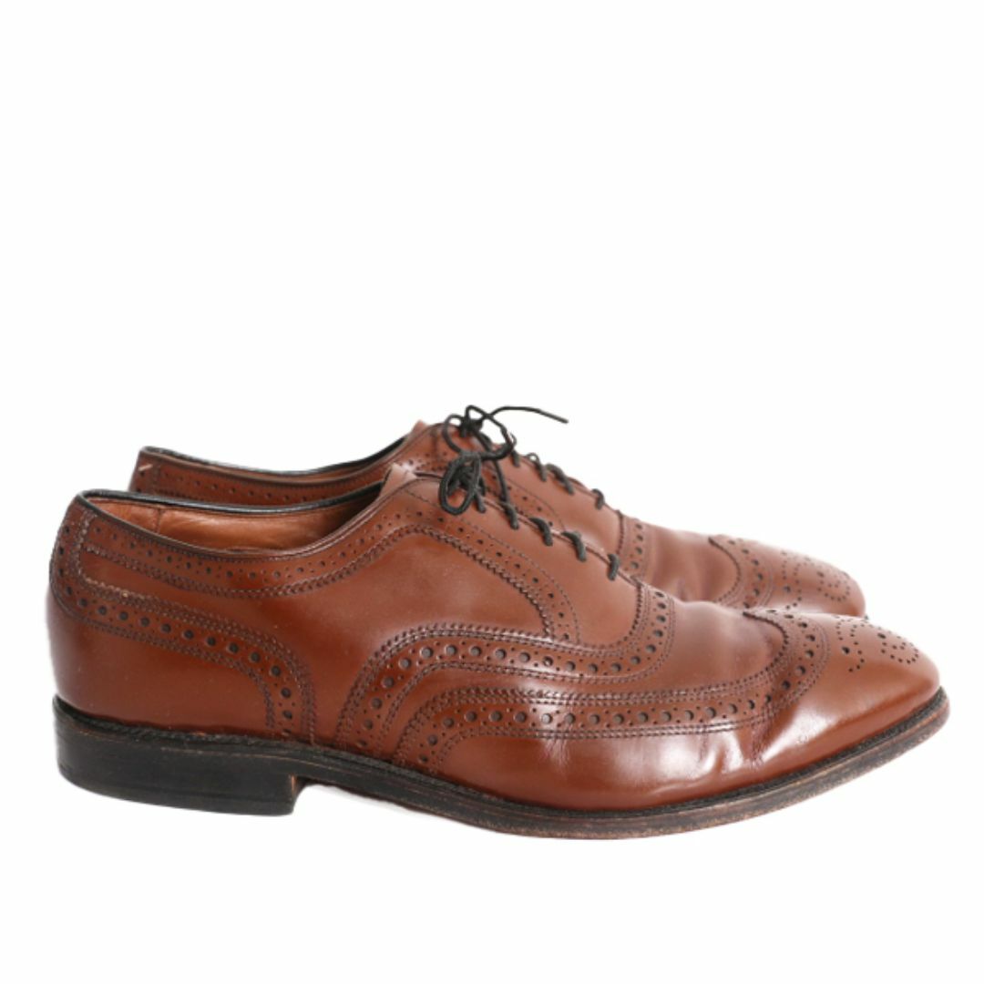 80s USA製 アレンエドモンズ ウイングチップ シューズ 10 28cm Allen