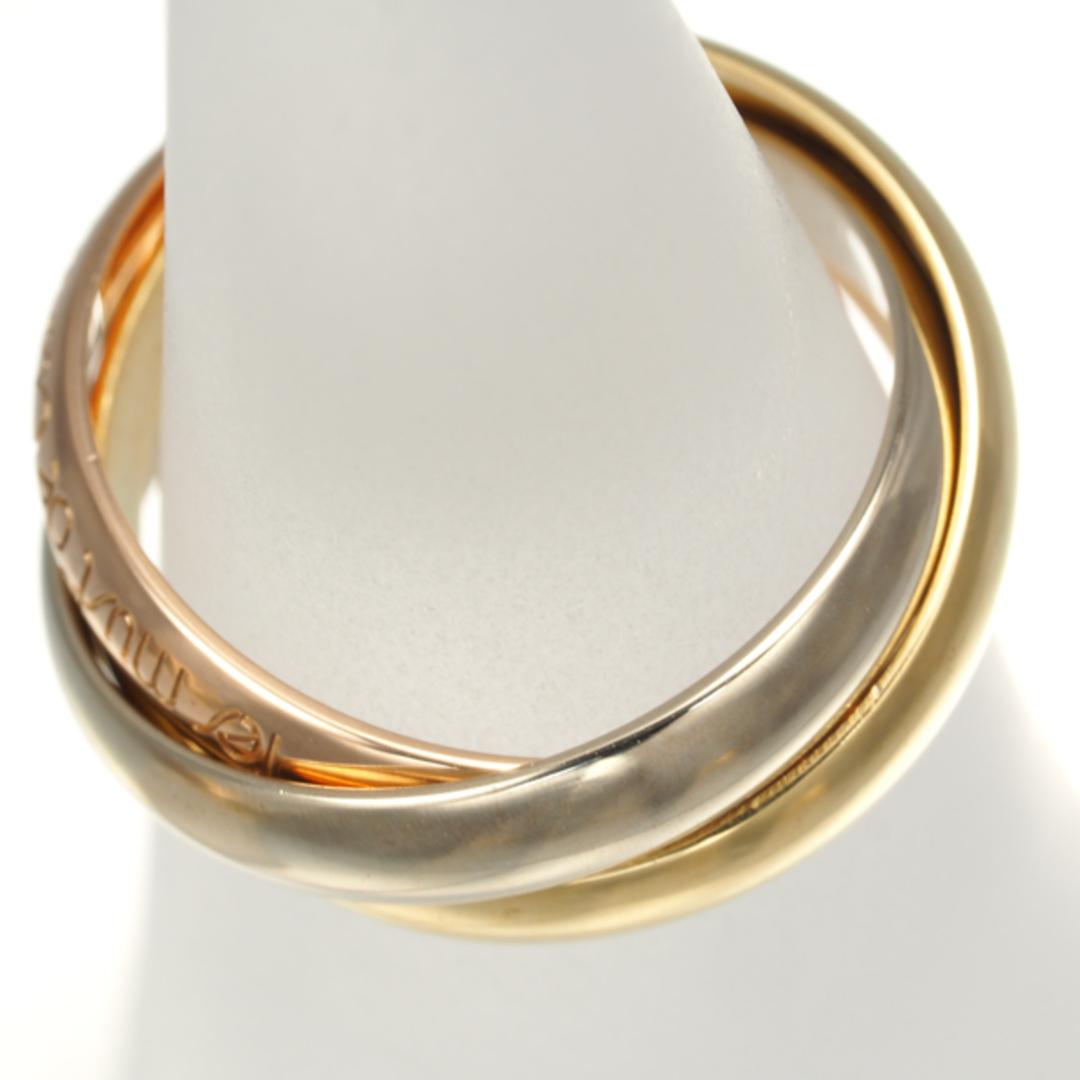 Cartier - カルティエ リング トリニティ スリーカラー クラシック 50