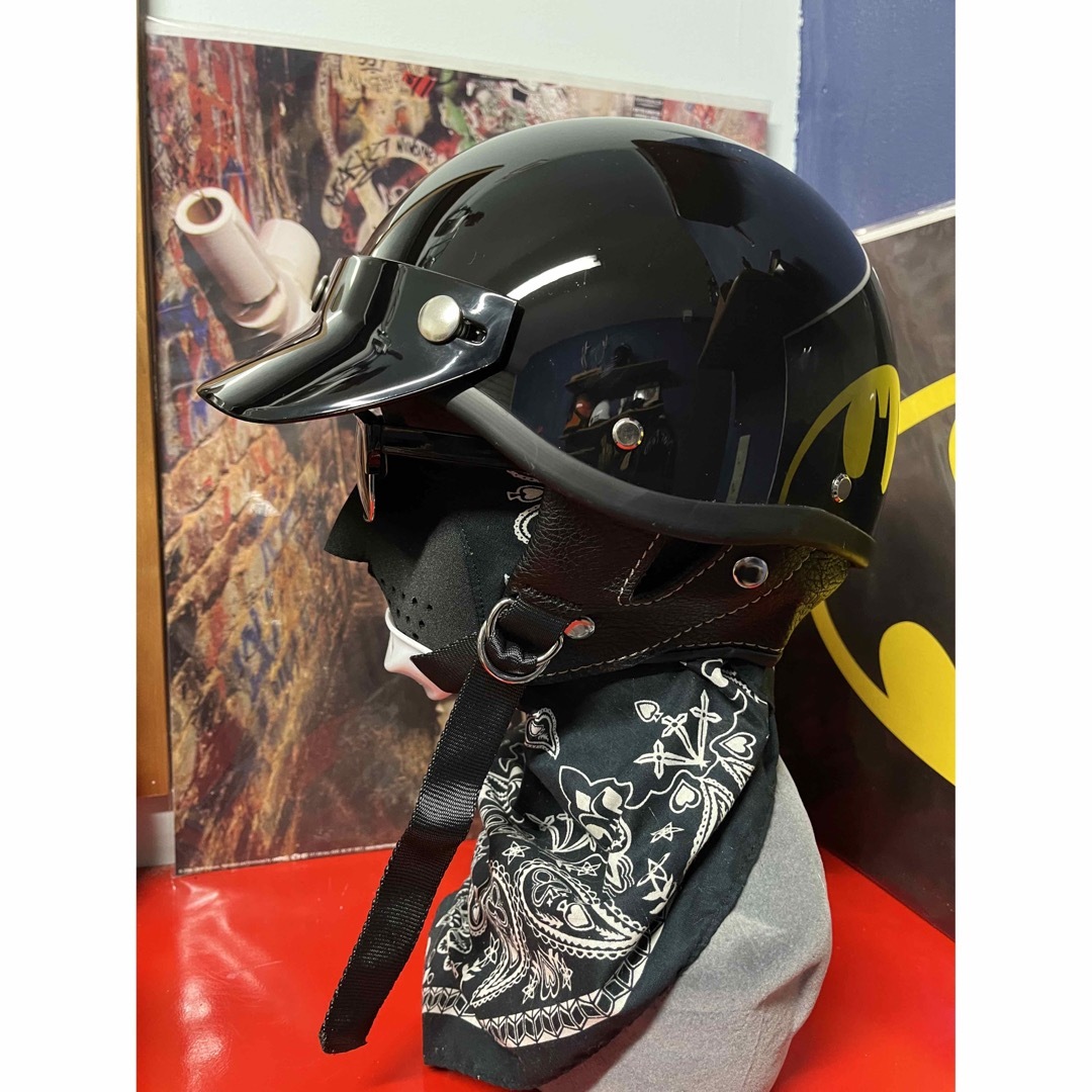 Harley Davidson - ショーティー ハーフヘルメット L 黒 ハーレー