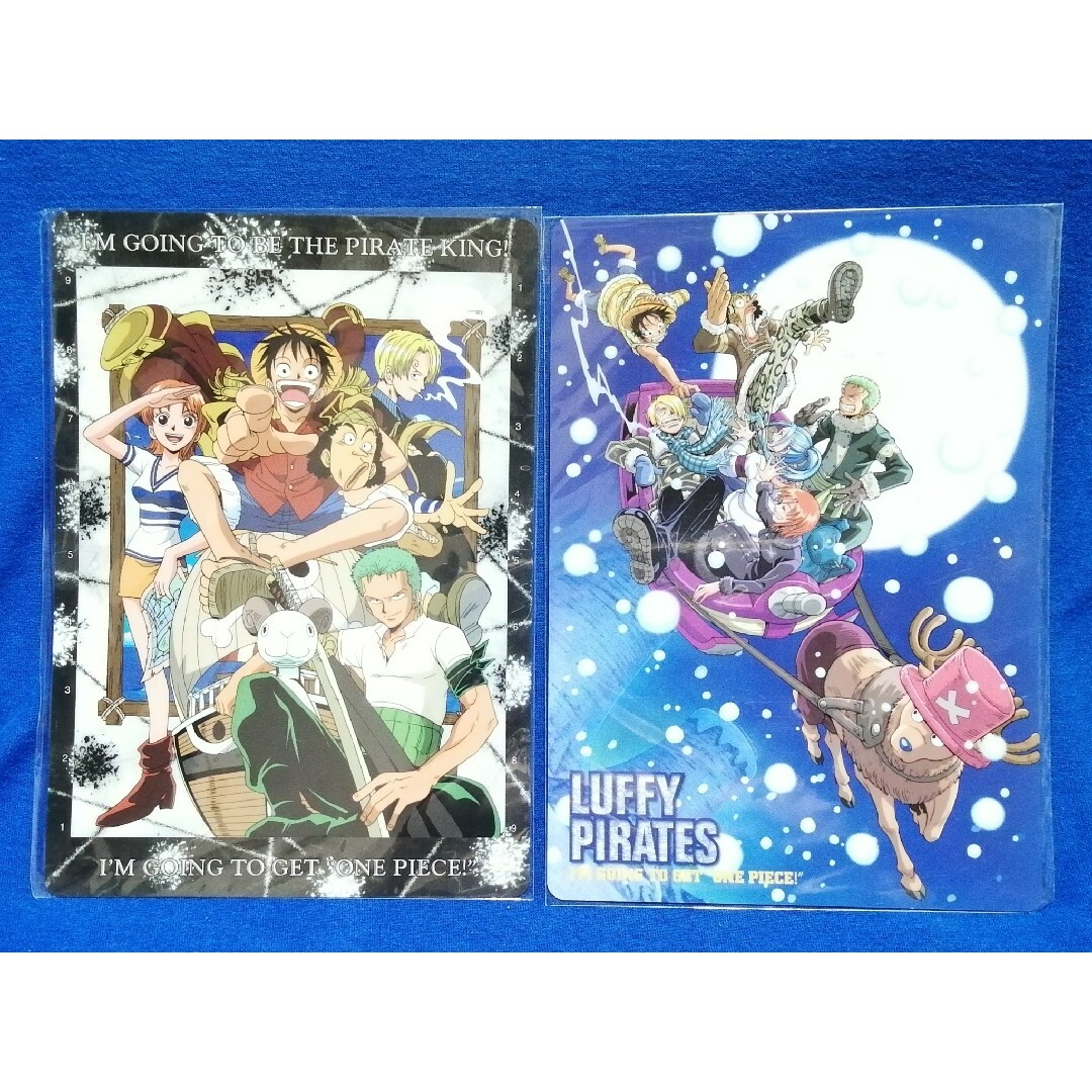 集英社 - ONEPIECE ワンピース アニメ 初期 下敷き 8枚 セットの通販