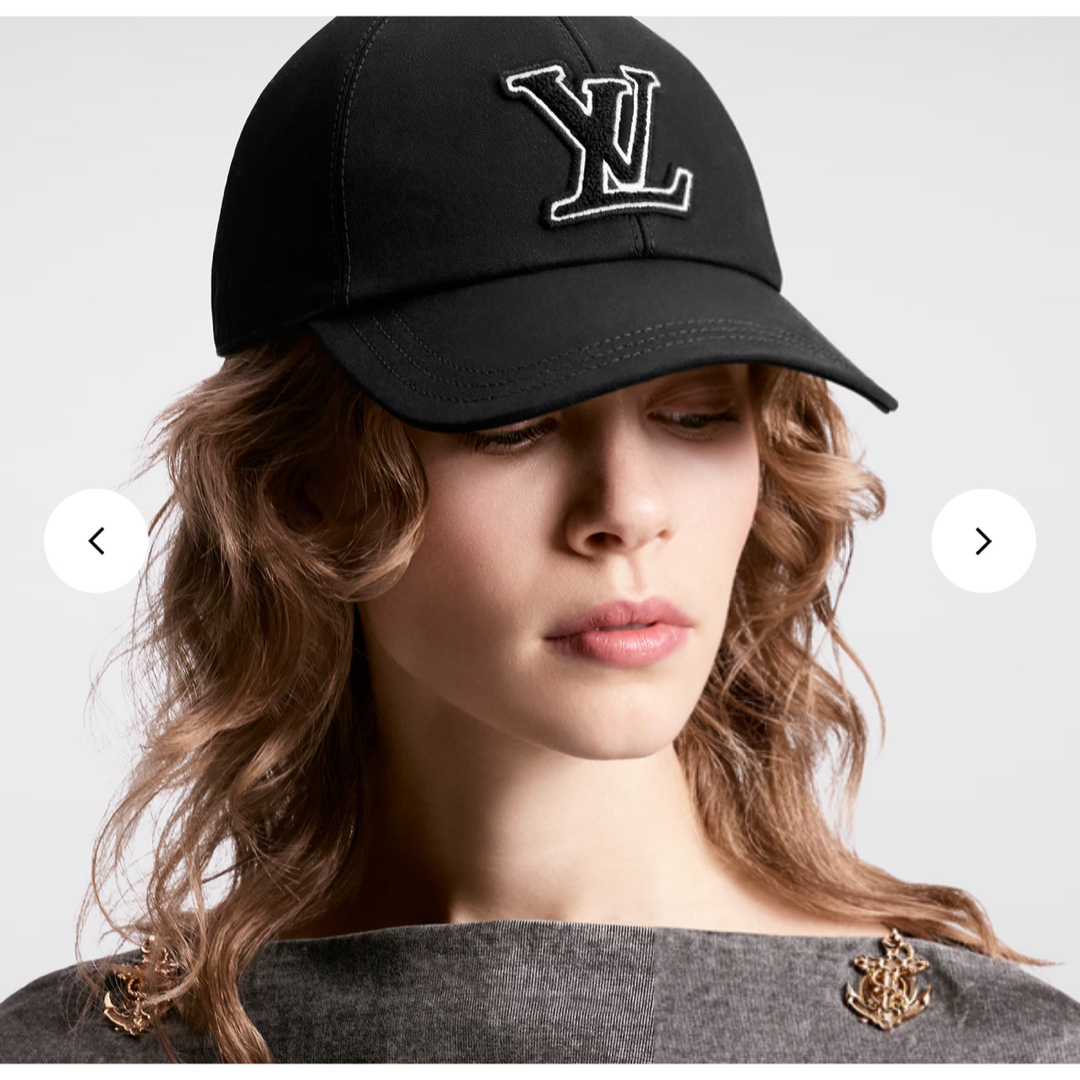 LOUIS VUITTON - ルイヴィトン キャップ 黒の通販 by zzjuan77's shop