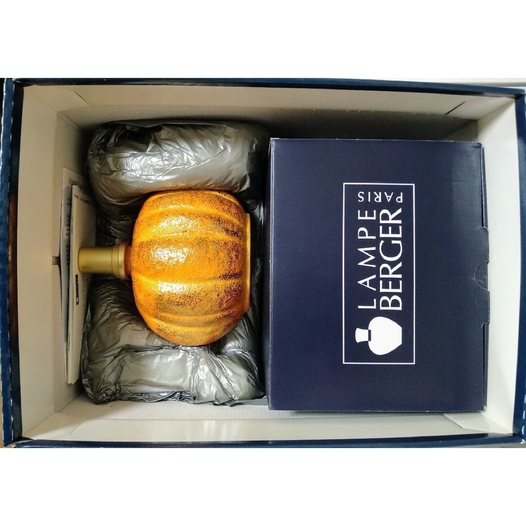 ランプベルジェ 金色のかぼちゃ 未使用 美品 ランプベルジェ 金色の