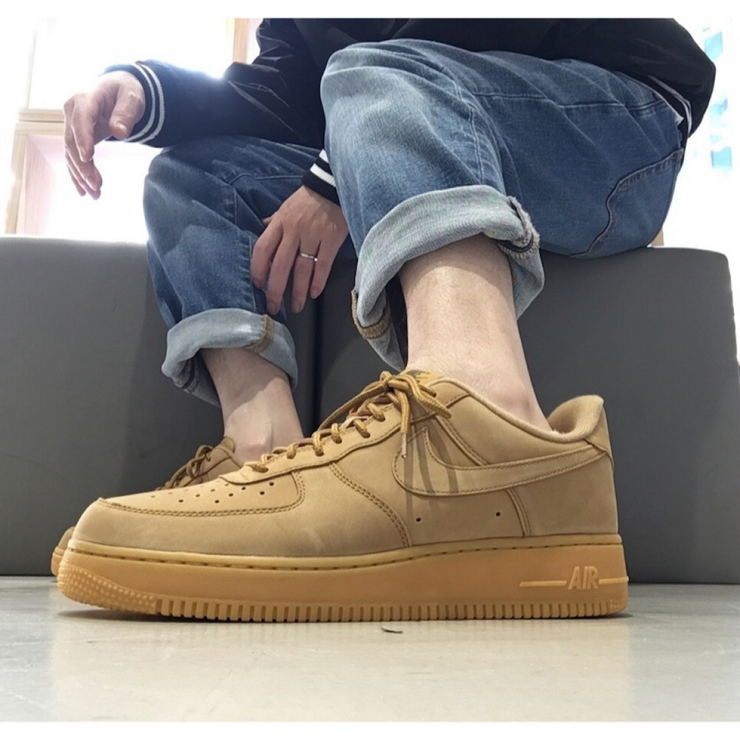 NIKE - 【早い者勝ち】ナイキ エアフォース1 ウィート 27.5㎝の通販 by