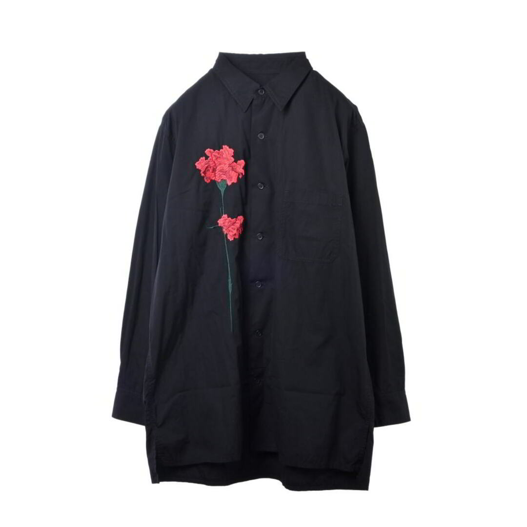 Yohji Yamamoto - Yohji Yamamoto B 花刺繍 シャツの通販 by CYCLE