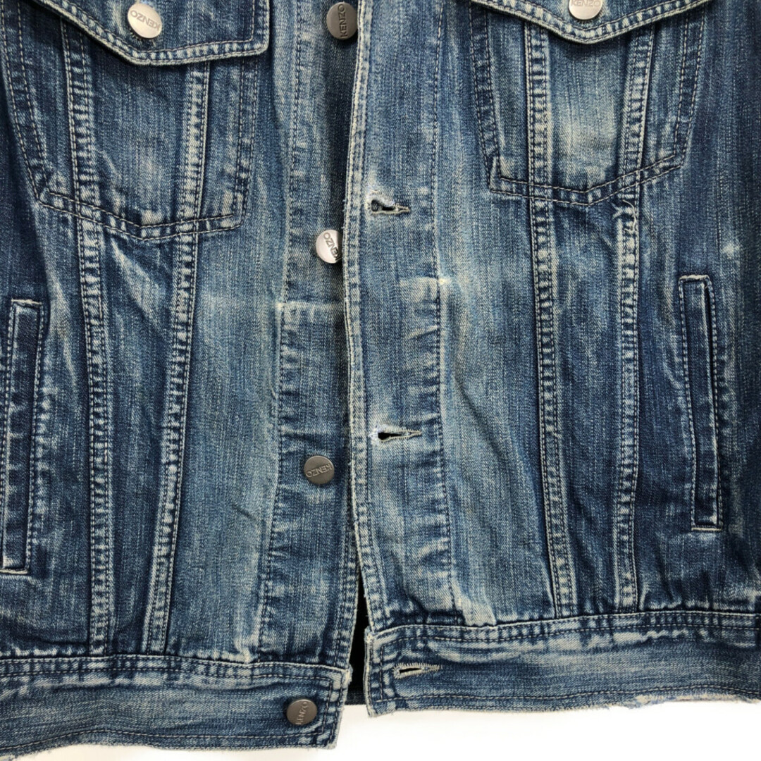 KENZO - KENZO ケンゾー デニムジャケット ブルー (メンズ L) 中古
