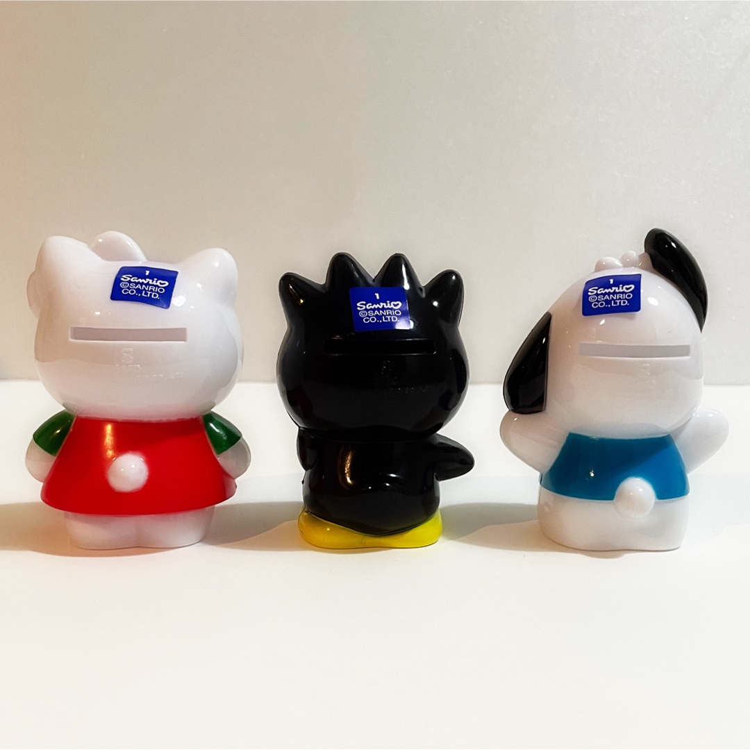 サンリオ - サンリオ キャラクター貯金箱 3個セット 旧ロゴ レア