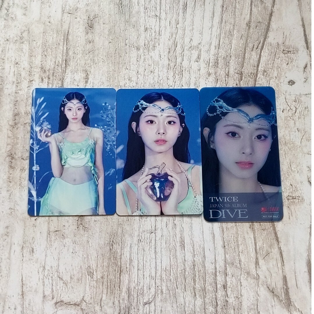 TWICE DIVE 777限定ボックス トレカ 9枚セット TWICE DIVE 777限定