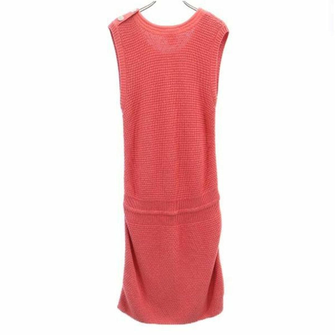 Chloe - クロエ イタリア製 ノースリーブ ニット ワンピース XS ピンク