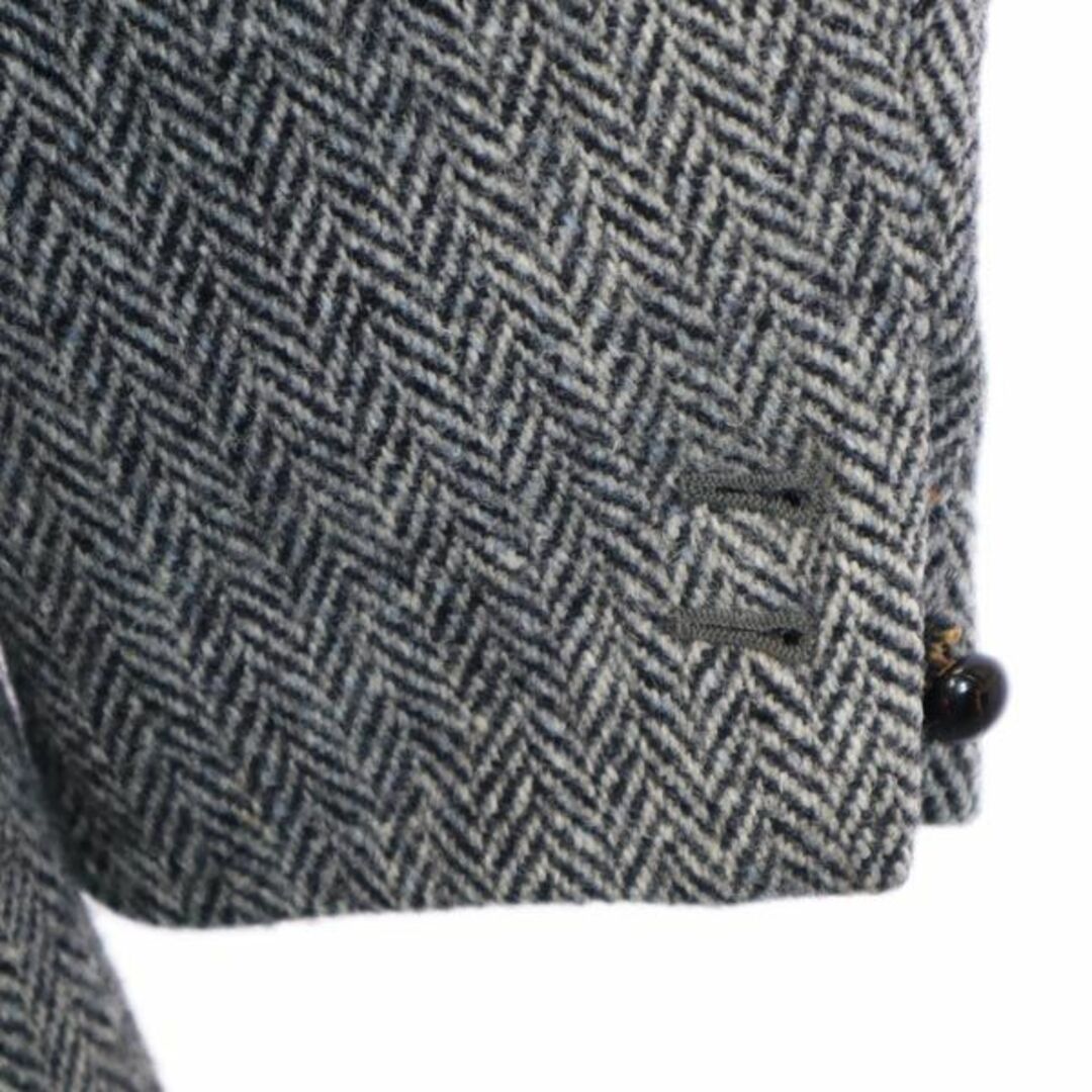 Harris Tweed - ハリスツイード ウール ヘリンボーン柄 テーラード