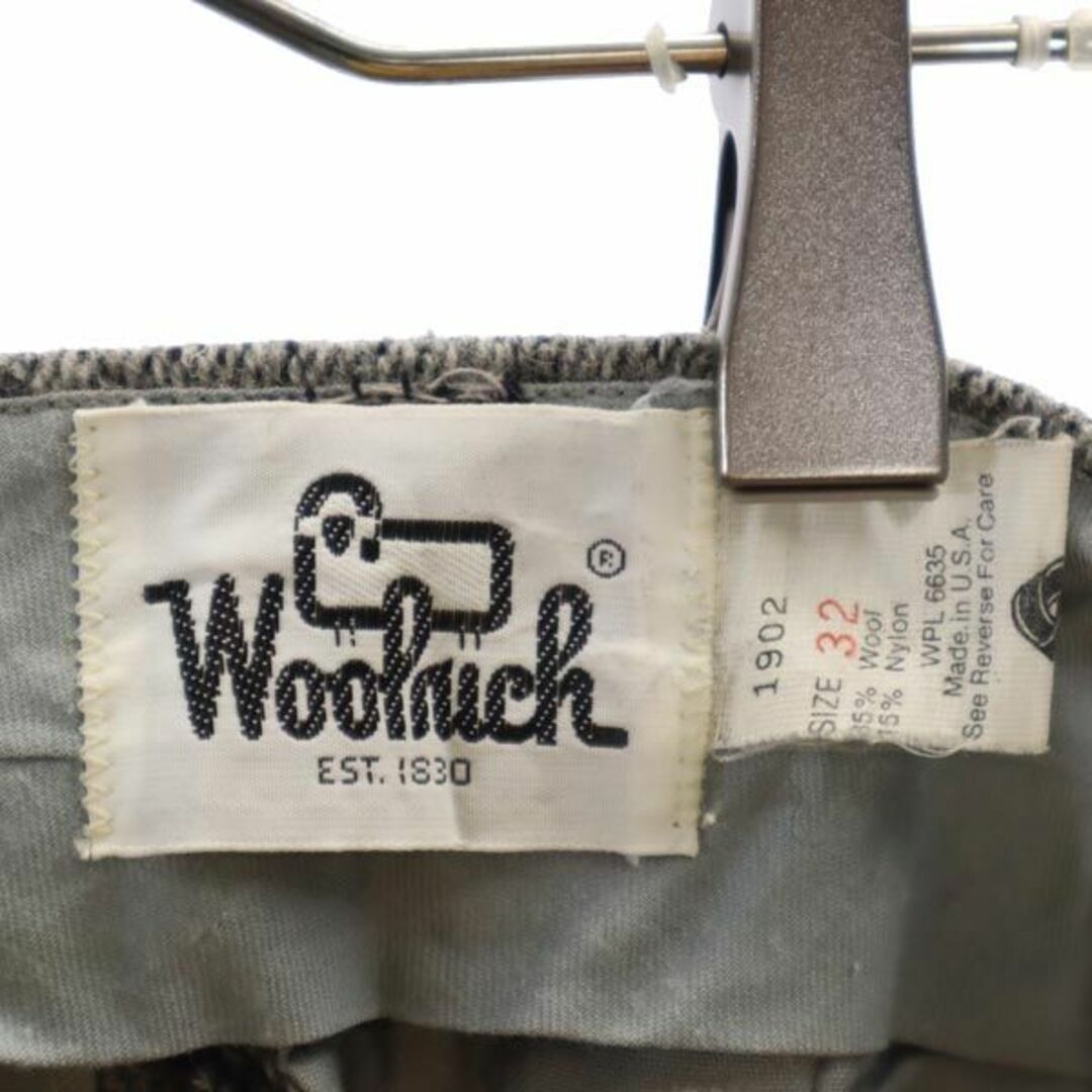 WOOLRICH - ウールリッチ 70s 白タグ ヴィンテージ USA製 クロップド