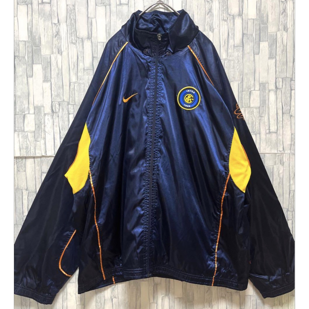 NIKE - ナイキ サッカー インテル ナイロンジャケット ジャージ L