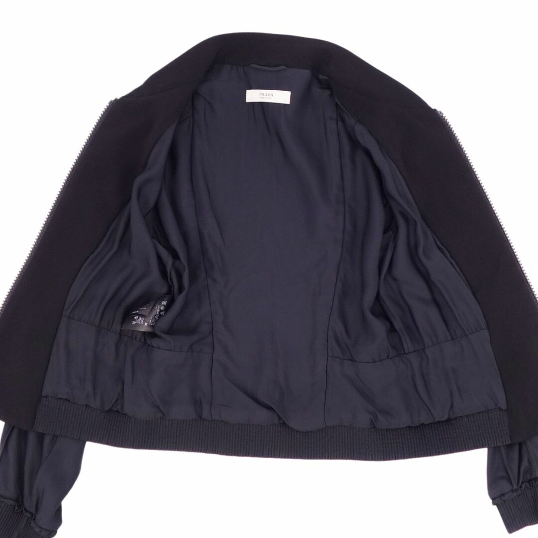 PRADA - 美品 プラダ PRADA ジャケット ブルゾン ジップアップ
