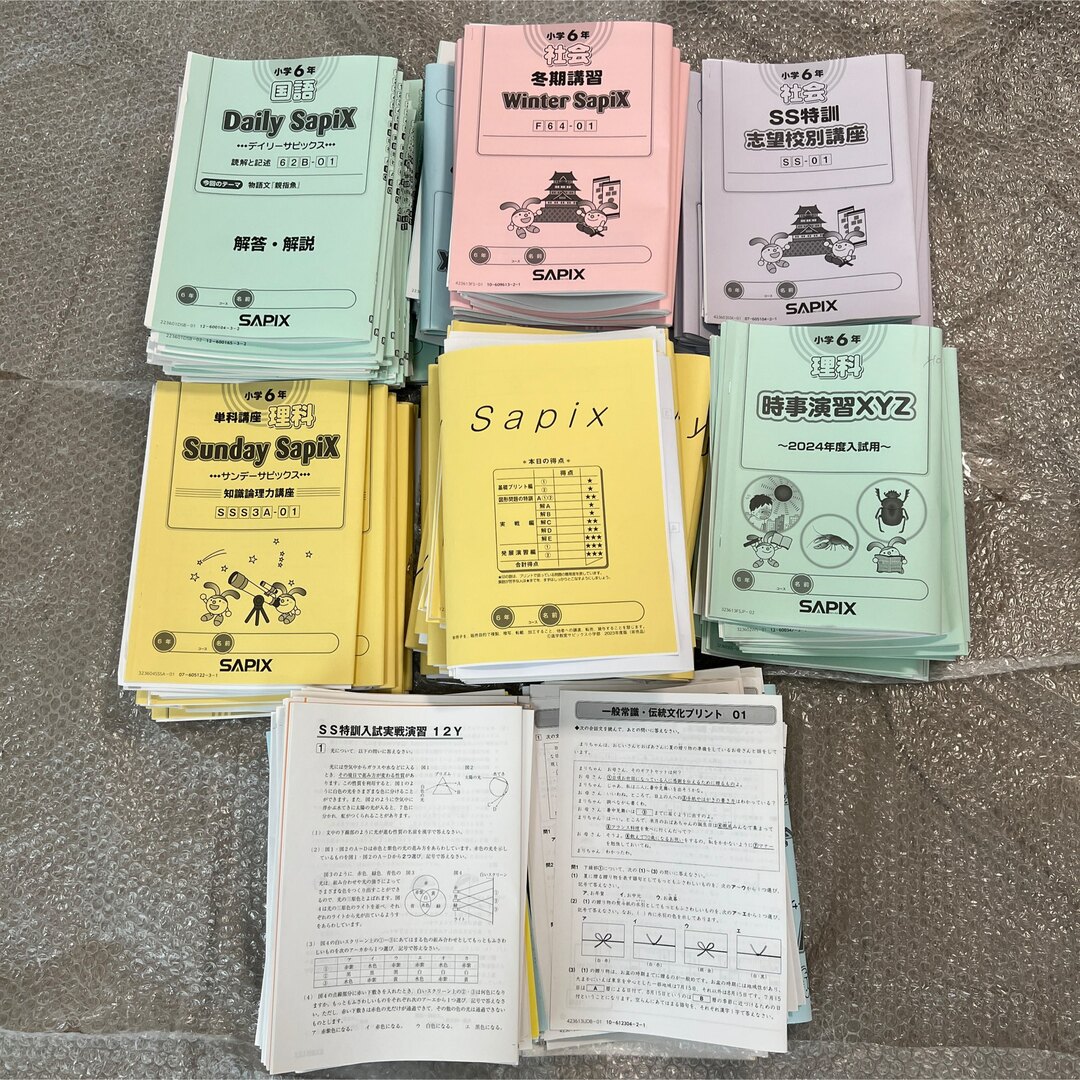 サピックス 4年 国語 2013 平常 フルセット ㉒な サピックス SAPIX 4年