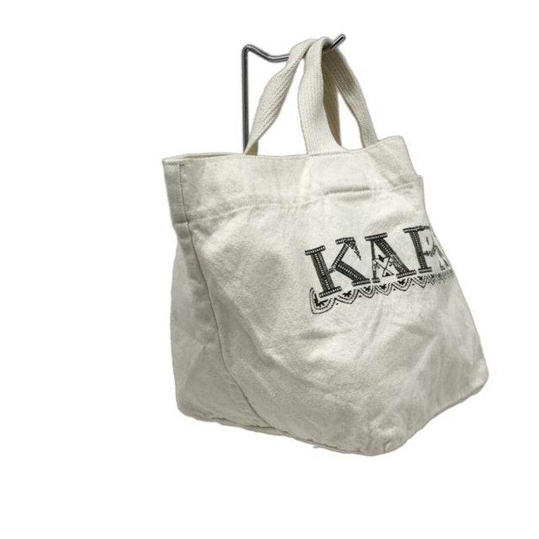 KAPITAL - KAPITAL(キャピタル) トートバッグ - アイボリー duffle