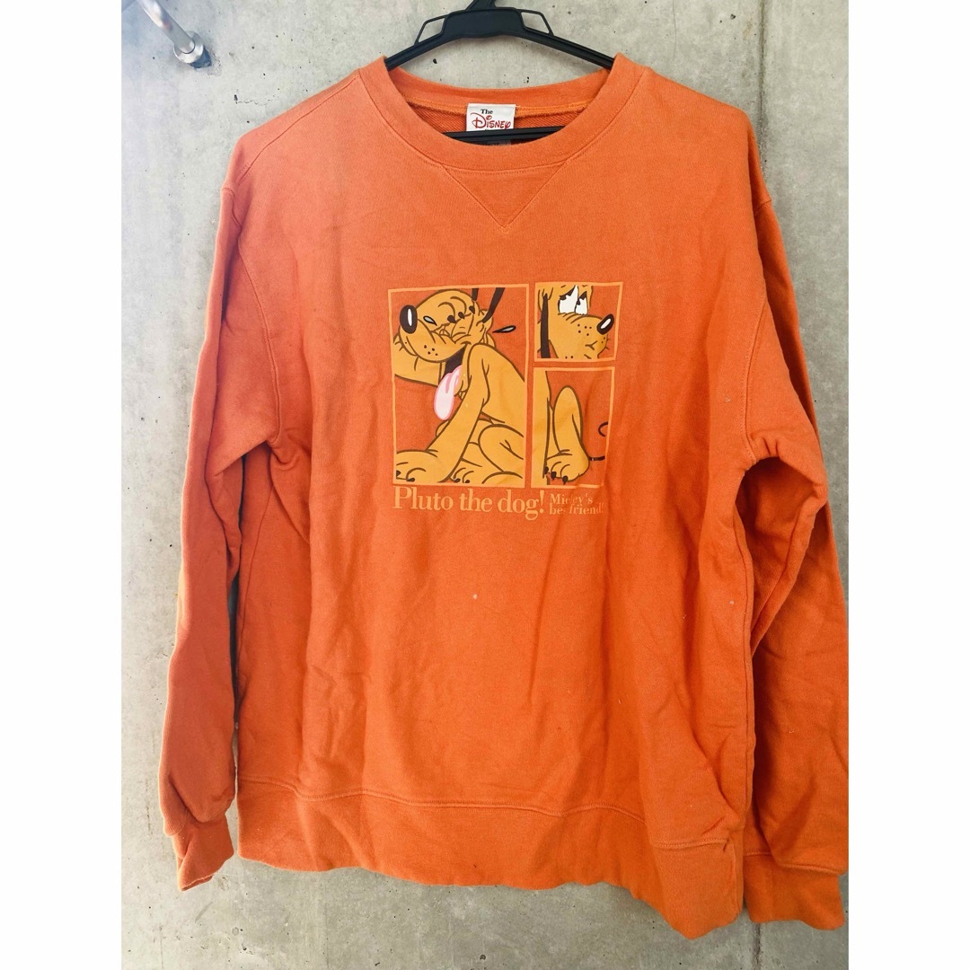 Disney - メンズ 大きい服 ディズニーストア 長袖 トレーナー プルート