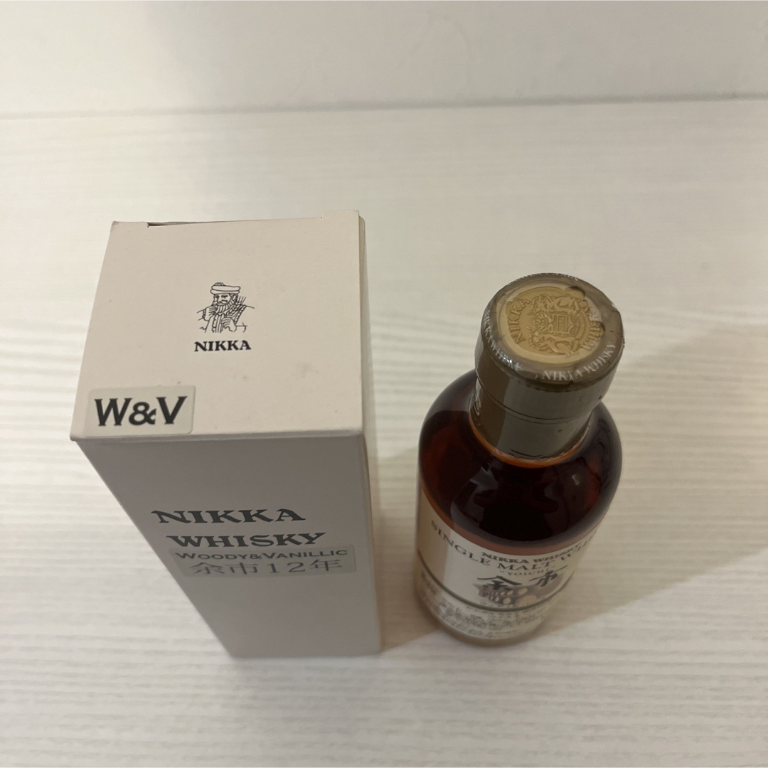 ニッカウヰスキー - 余市12年ウッディ&バニラ 180ml 箱付き 蒸留所限定