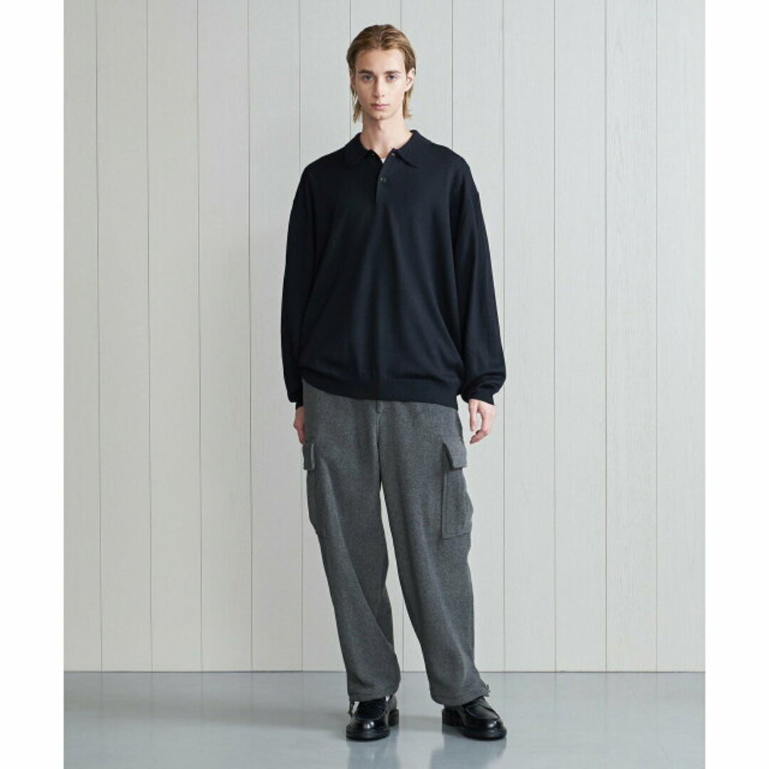 【24AW】H BEAUTY&YOUTH フリースカーゴパンツ OVY S BEAUTY&YOUTH UNITED ARROWS - 【DK.GRAY】【S】<H>フリース M65
