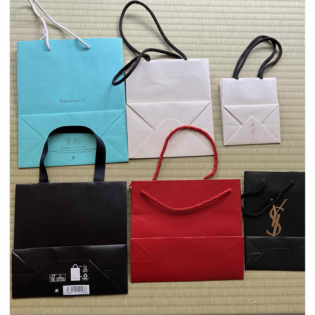 Tiffany & Co. - ハイブランド / ショッパー 紙袋 6枚セットの通販 by