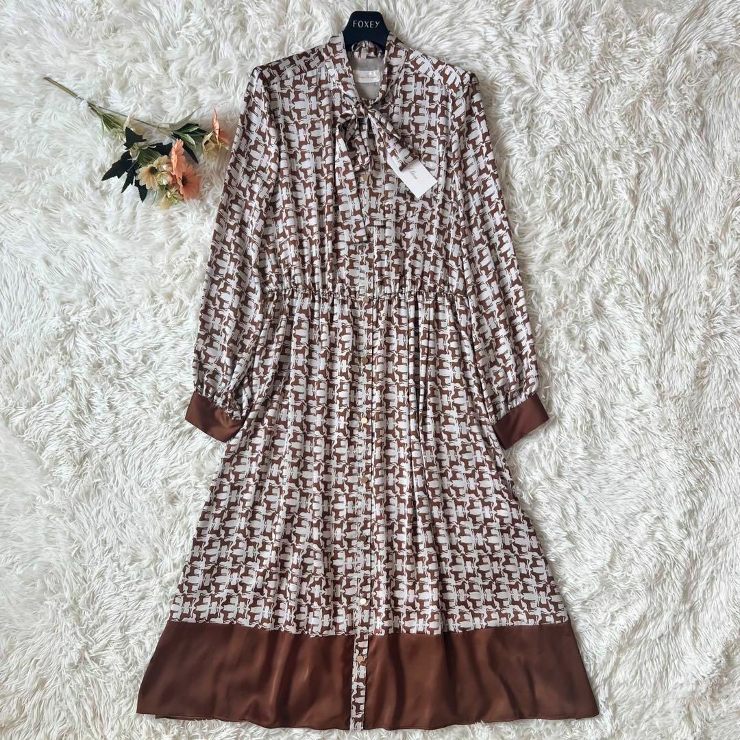 GRACE Grace class プリントボウタイワンピース CONTINENTAL（グレース