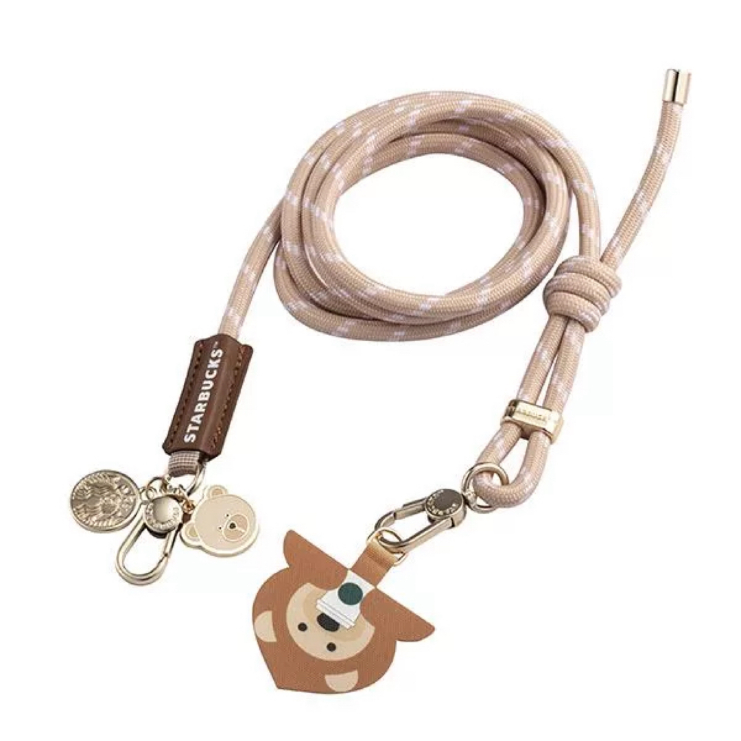 Starbucks Coffee - 台湾 スターバックス 24'月見 ベアリスタ 栗 携帯