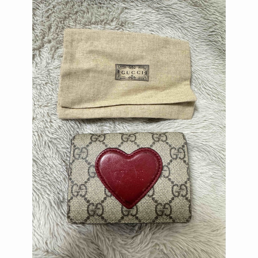 GUCCI - 【即日配送可能】GUCCI バレンタイン ハート 財布 ウォレット