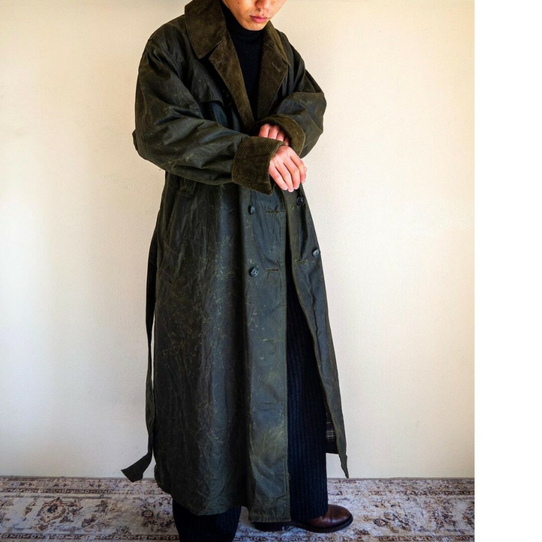 Barbour - Barbour トレンチコート デッドストック 90s セージの通販